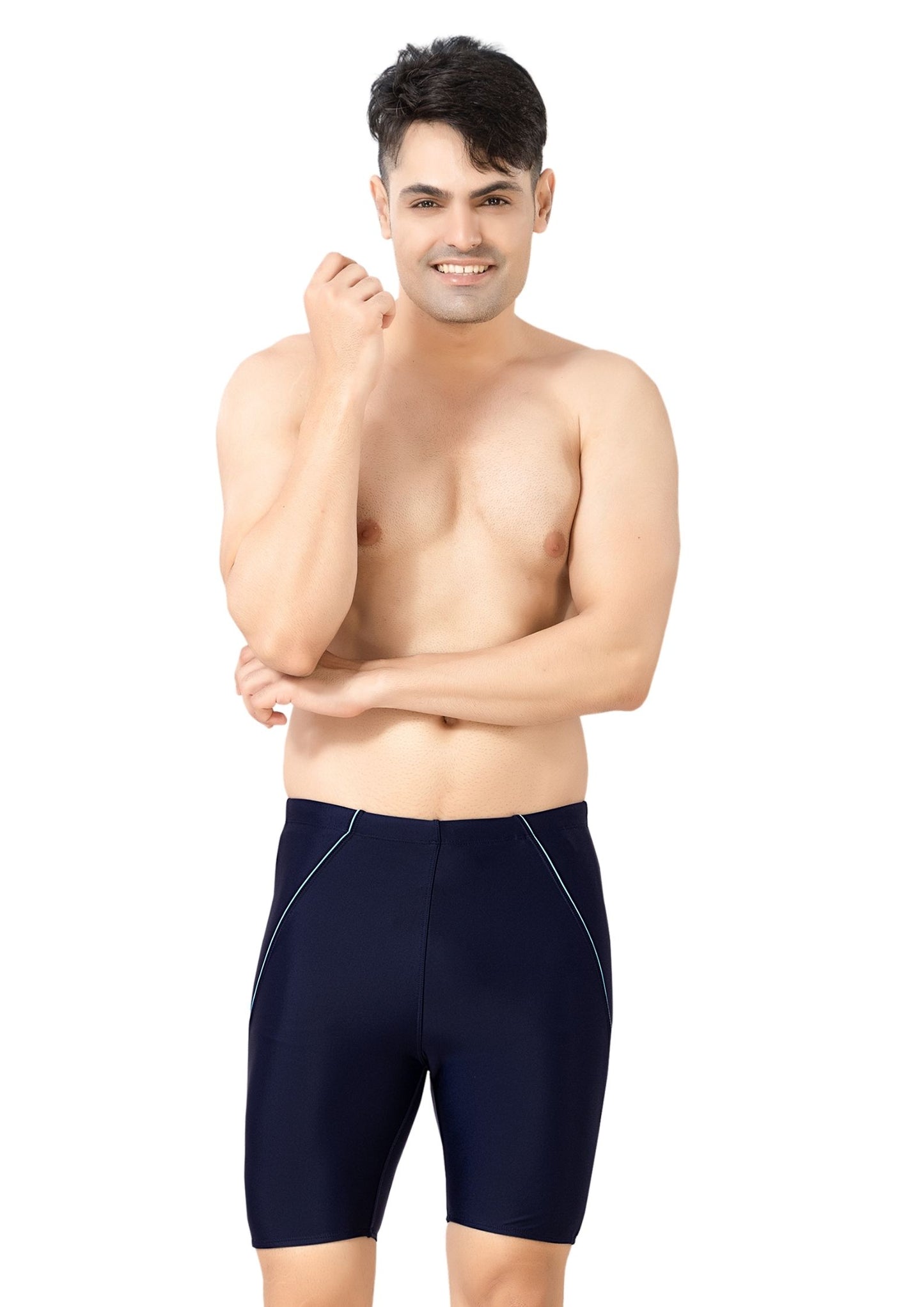 Mr India 10: Men's long swimwear shorts with lining