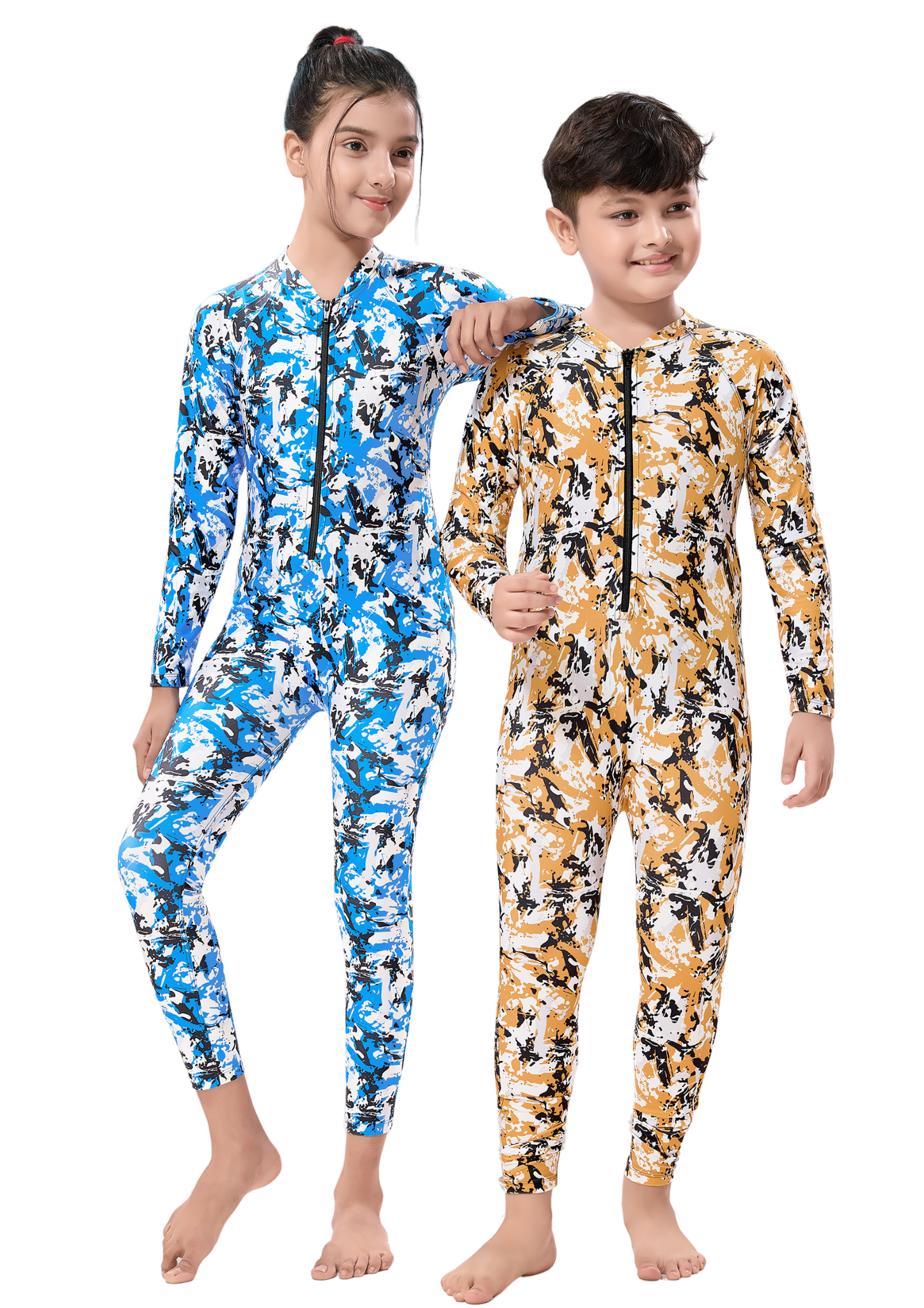 Leo - Unisex Printed Swimsuit for Kids