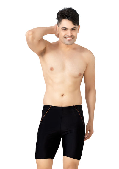 Mr India : Men's long swimwear shorts with lining