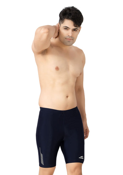 Mr India : Men's Long Solid swimwear shorts