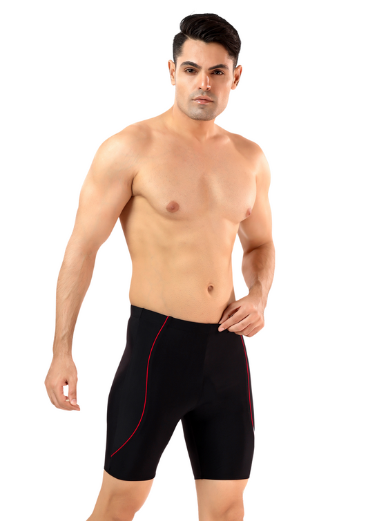 Mr India 2: Men's long swimwear shorts with curve