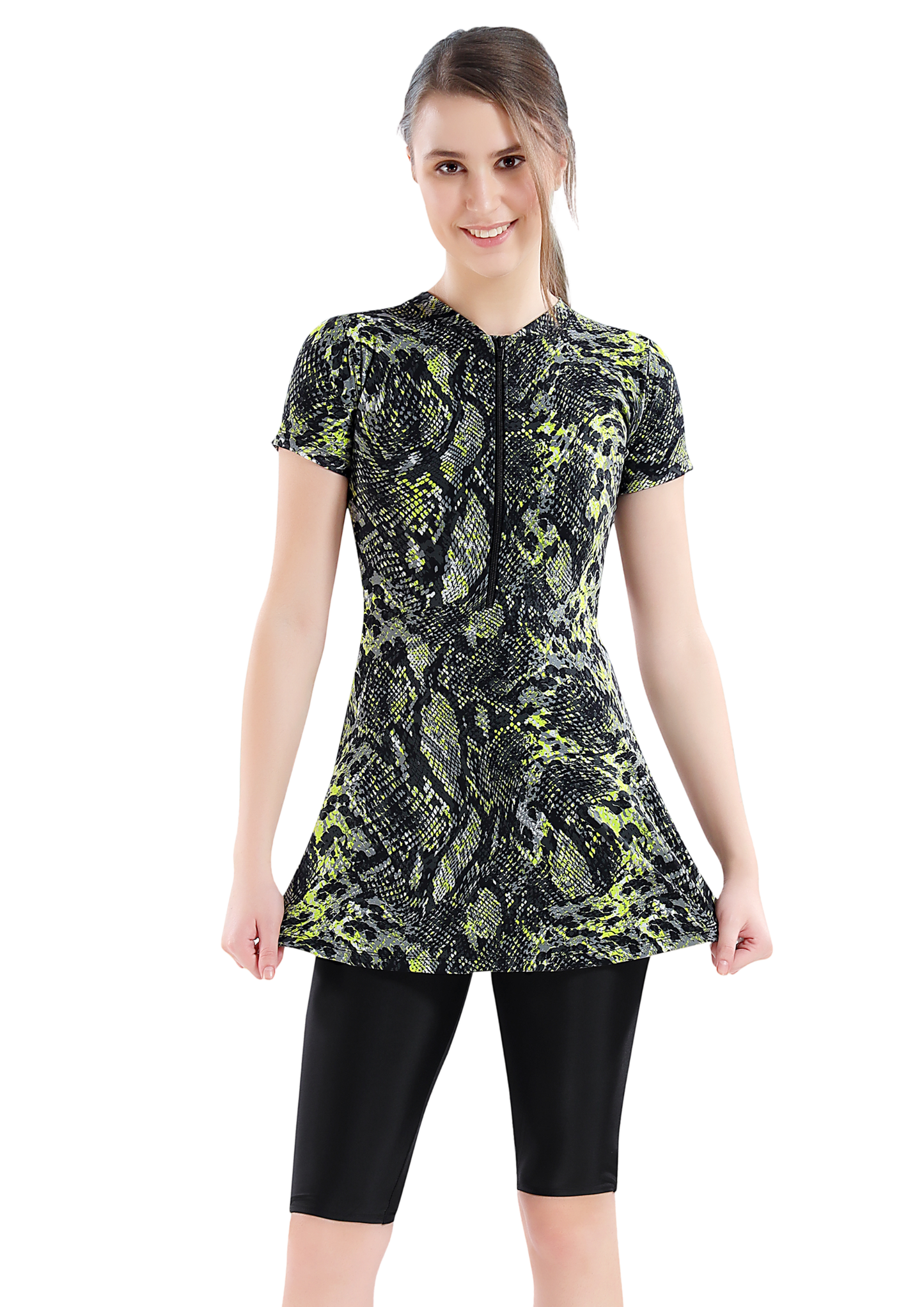 Marina : Animal print swimsuit